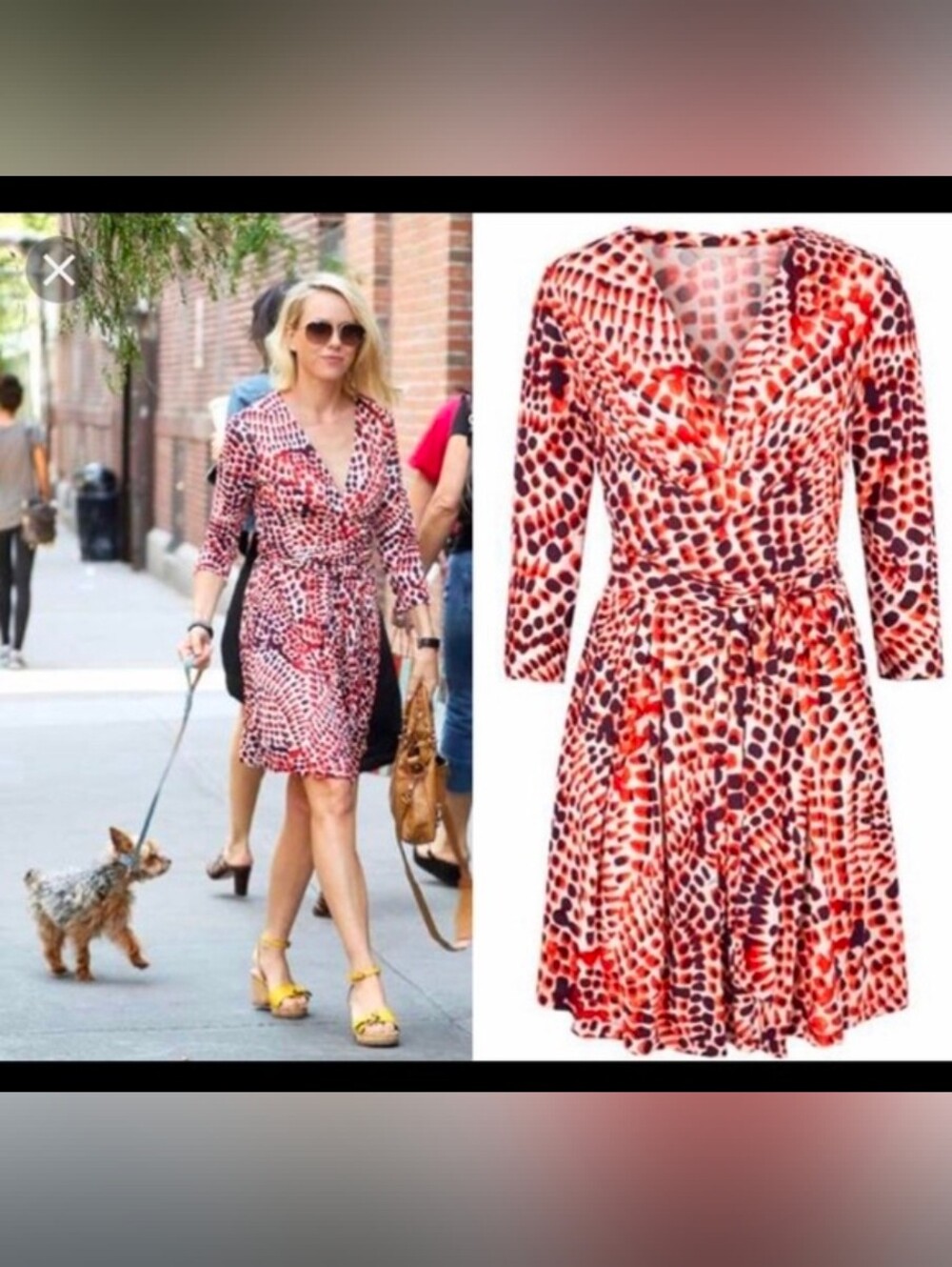 Issa Banana Republic faux wrap dress XS